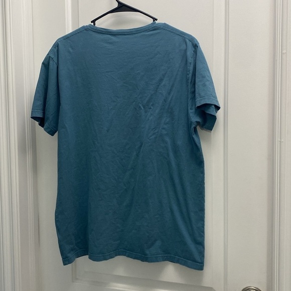 Patagonia Slim Fit Organic Cotton T-Shirt Men’s Size Large Blue L - Picture 6 of 6